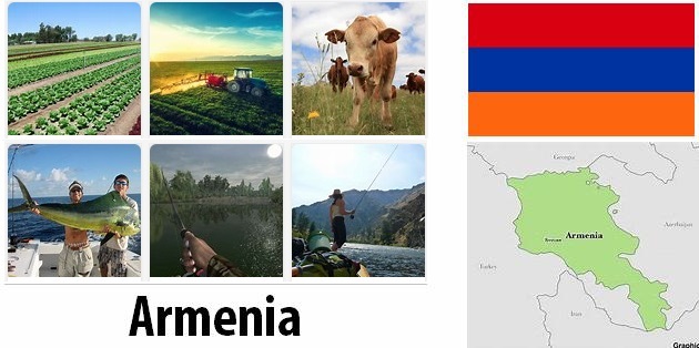 Agriculture and fishing of Armenia