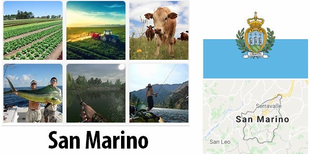 Agriculture and fishing of San Marino