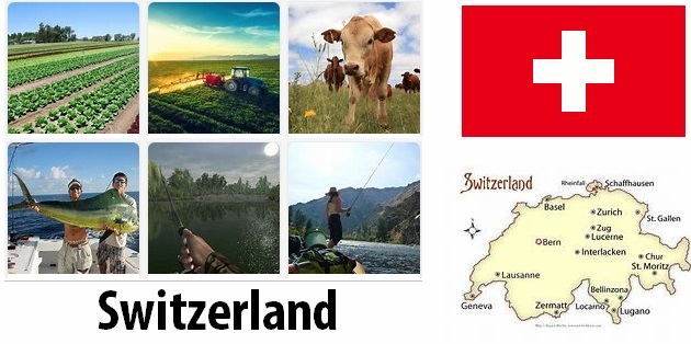 Agriculture and fishing of Switzerland